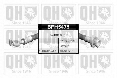 QUINTON HAZELL bfh5475 -  Тормозной шланг